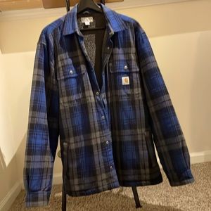 Carhartt Sherpa Flannel, Size M.